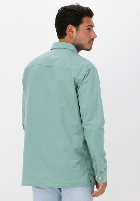SELECTED HOMME Chemise décontracté SLHREGAXEL SHIRT LS SEERSUCKER Menthe - large