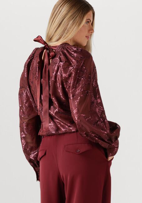 Bordeaux SUMMUM  TOP SHINY JACQUARD - large