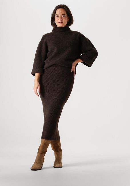 BELLAMY Jupe midi MAYKE en marron - large