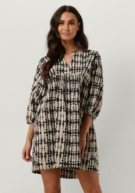 BY-BAR Mini robe NOVA TIE DYED DRESS en noir - large