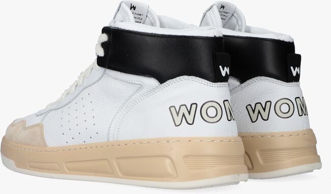 Witte WOMSH Hoge sneaker INK HIGH - large