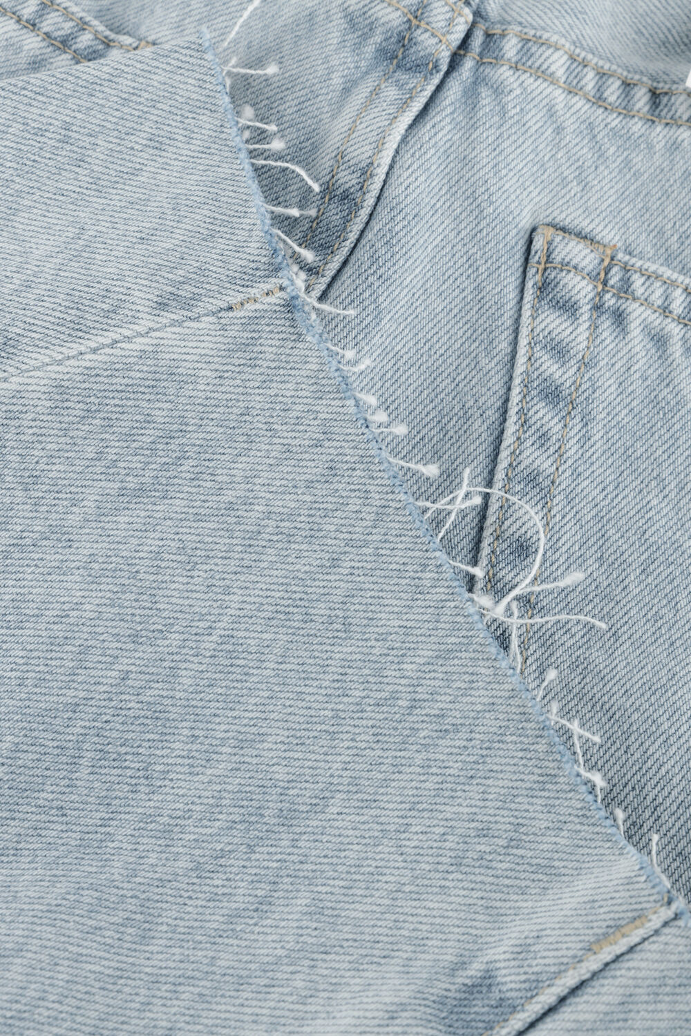 CATWALK JUNKIE Wide jeans SUPER BARREL FIT JEANS Bleu clair - large