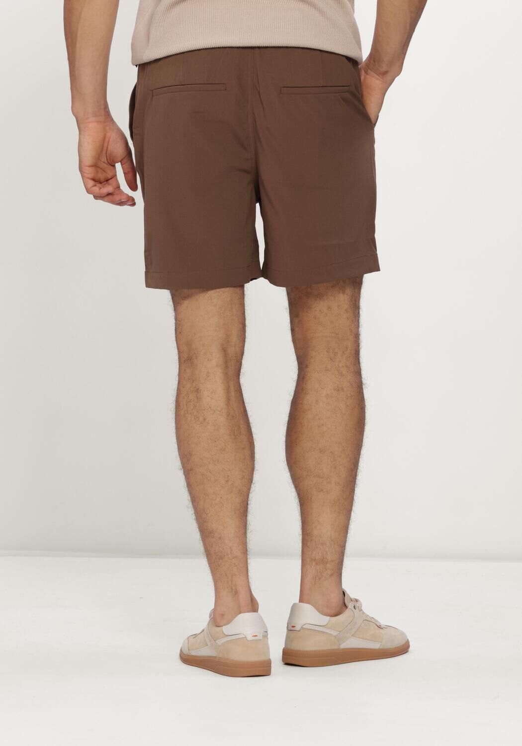 Bruine PLAIN Korte broek TURIPL SHORTS - large