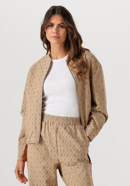 Zand ALIX THE LABEL Jack LADIES WOVEN LOGO JACKET - large
