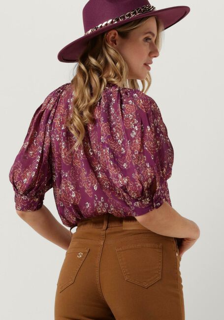 Paarse VANESSA BRUNO  SEBAN BLOUSE - large
