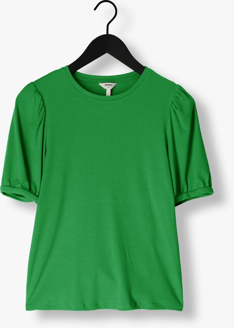 OBJECT T-shirt OBJJAMIE S/S TOP en vert - large
