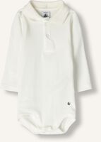 Witte PETIT BATEAU  BODY ML COL POLO Witte PETIT BATEAU  BODY ML COL POLO - medium