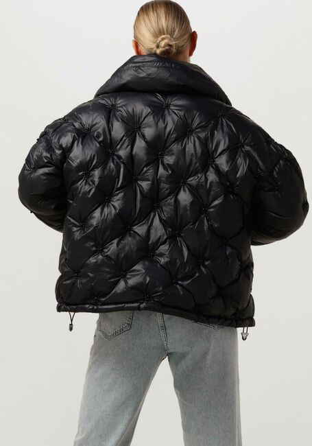 GUESS Veste matelassé PERLA EMBELLISHED PUFFA en noir - large