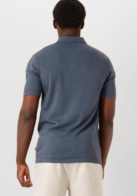 Blauwe THE GOODPEOPLE Polo PLAN - large