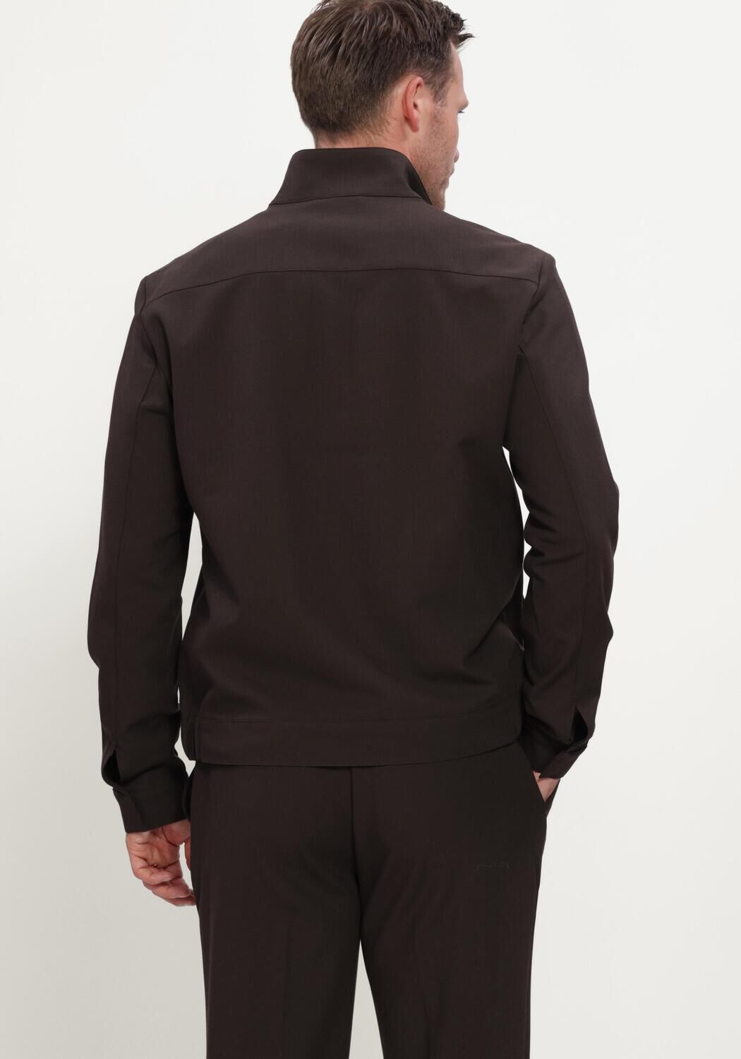 STEFANO LAURAN SL-CAMIEL Surchemises en marron - large