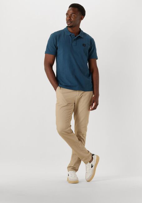 Blauwe BUTCHER OF BLUE Polo ARMY PIQUE POLO - large