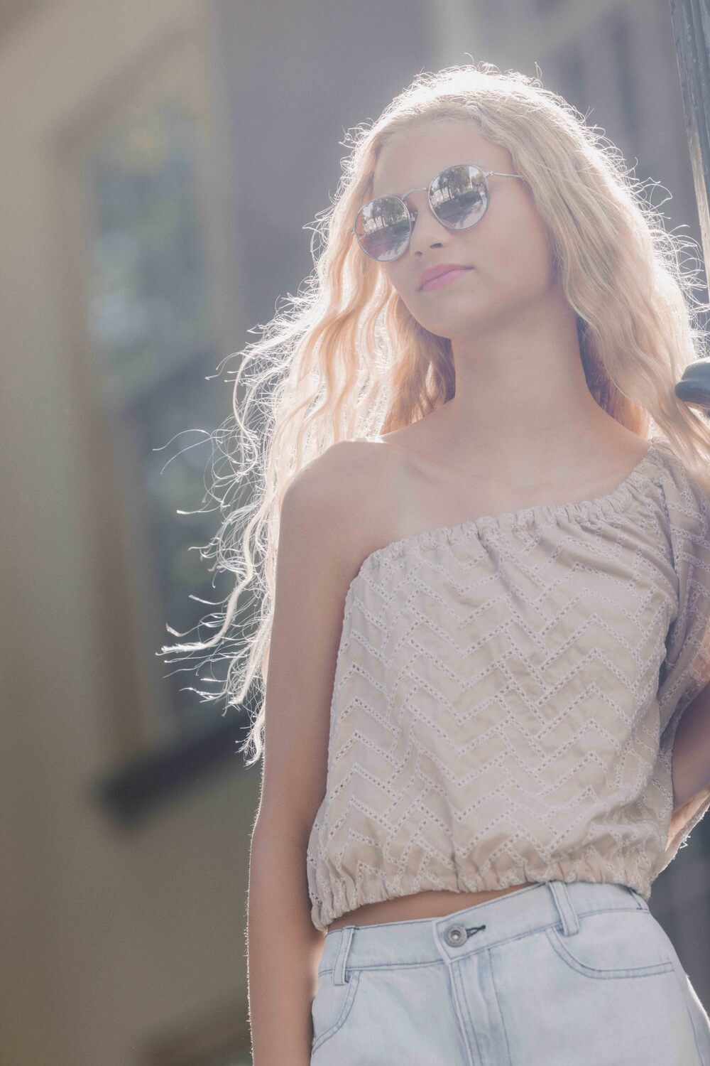 LOOXS 10sixteen 2512-5138 Blouses en beige - large