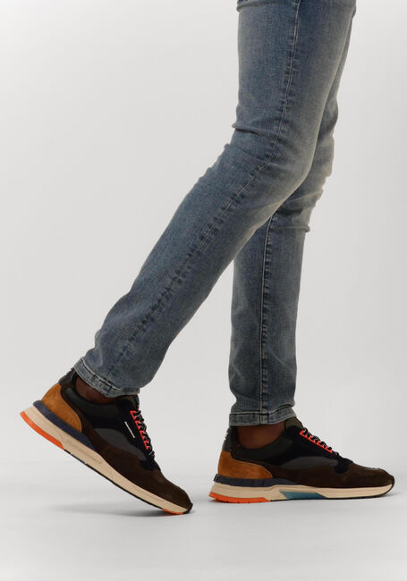 Groene FLORIS VAN BOMMEL Sneakers SFM-10119 - large