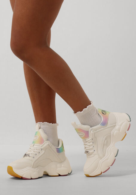 BUFFALO Baskets basses BINARY C en blanc - large