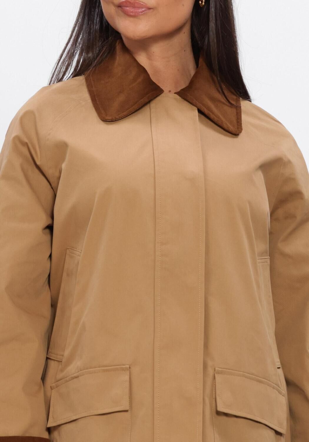 NEO NOIR Jack ANASTACIA CORD JACKET en marron - large