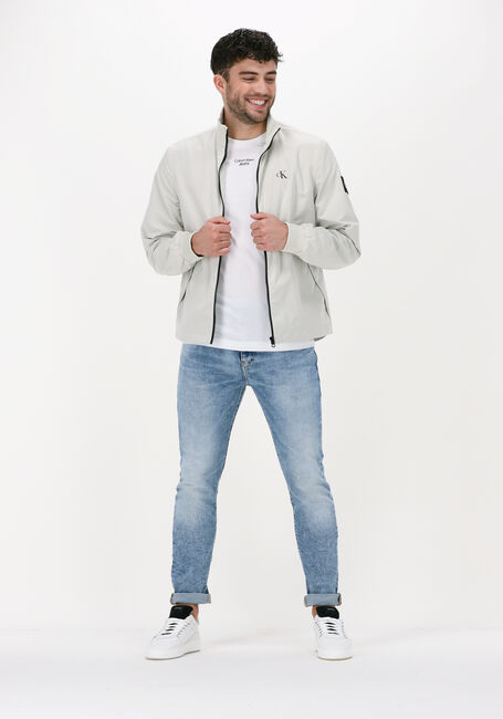 Gebroken wit CALVIN KLEIN Jack UNPADDED HARRINGTON - large