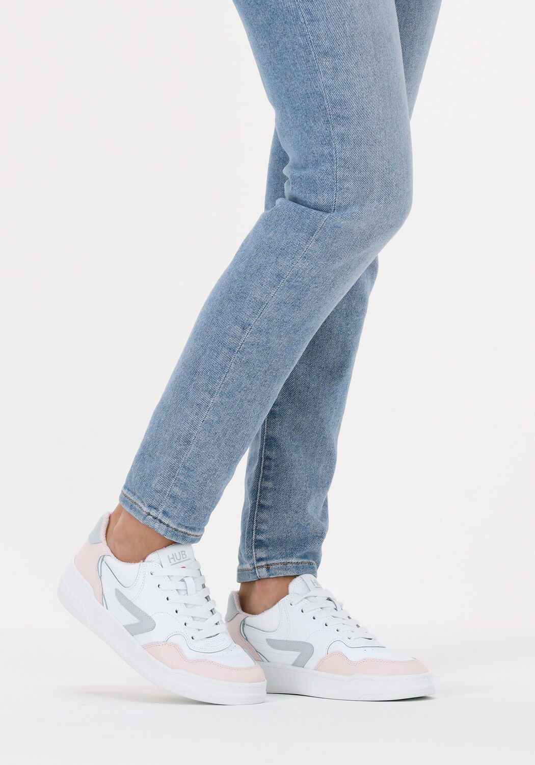 Witte HUB Lage sneakers COURT-Z | Omoda