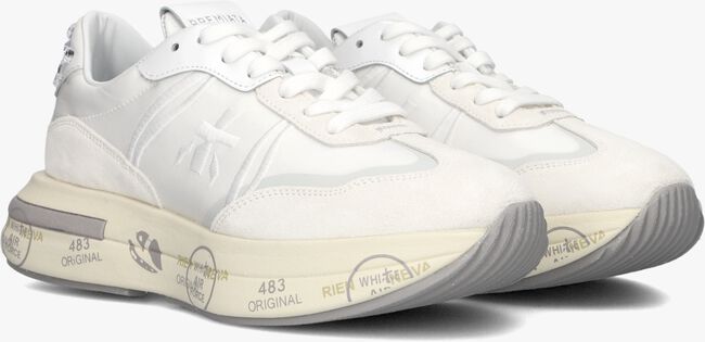 Witte PREMIATA Lage sneakers CASSIE - large