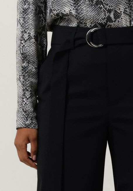 VANILIA Pantalon WOOL BLEND PANT Bleu fonc&eacute; - large