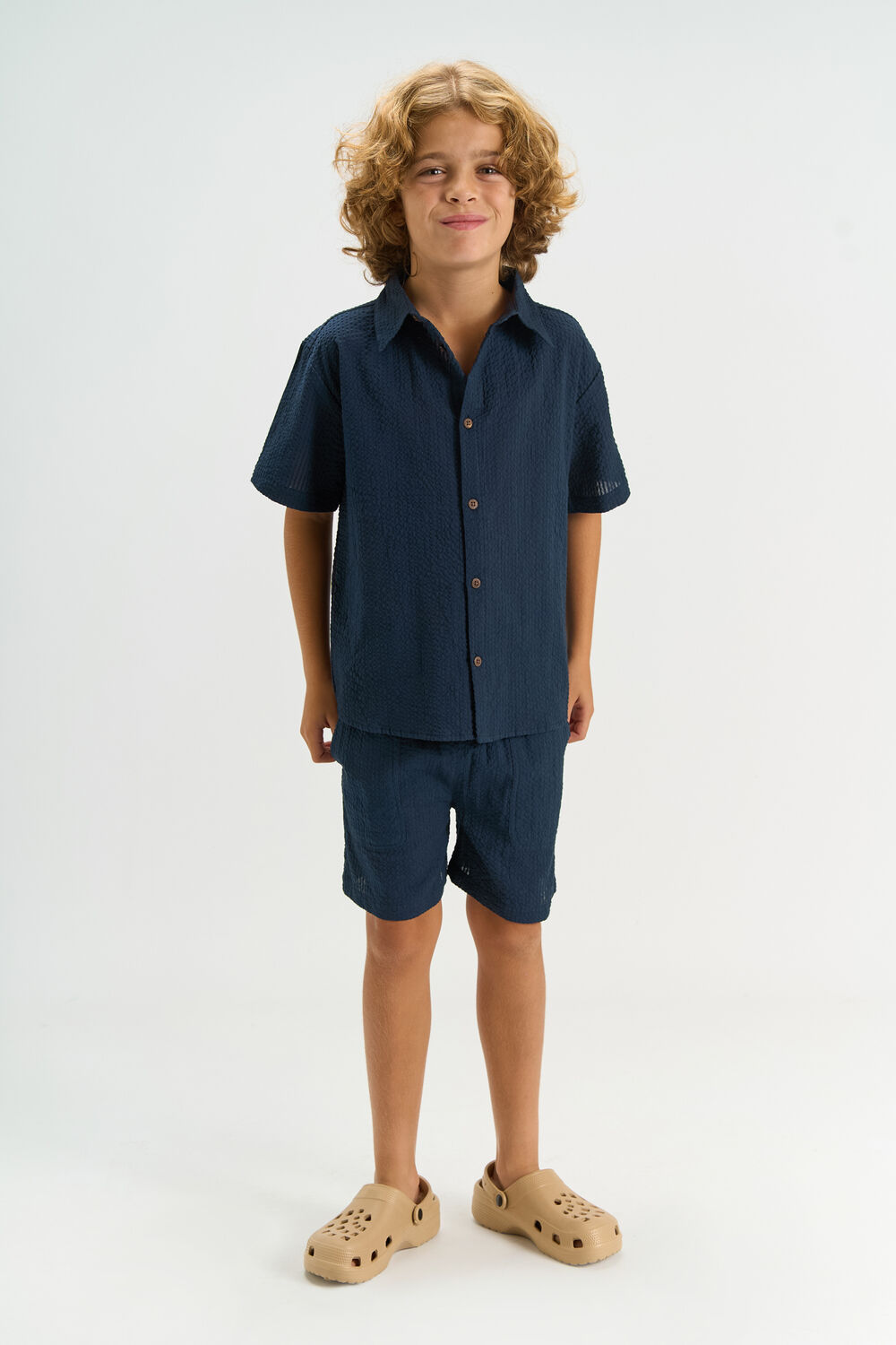 THE NEW T-shirt TNTIM en bleu - large