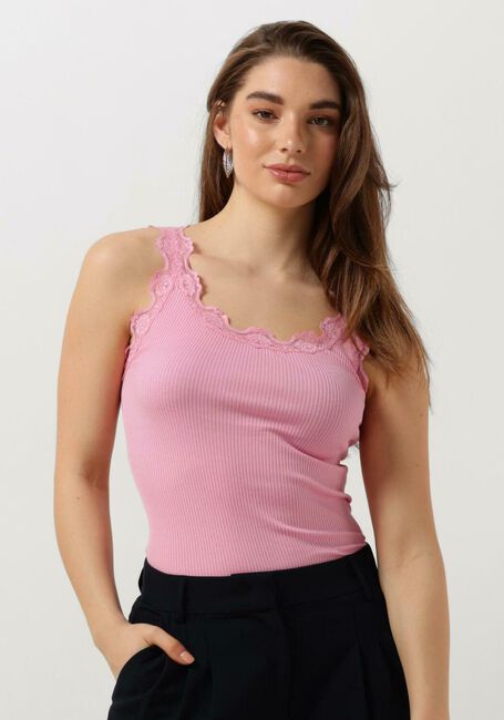 Roze ROSEMUNDE Top SILK TOP W/ LACE - large