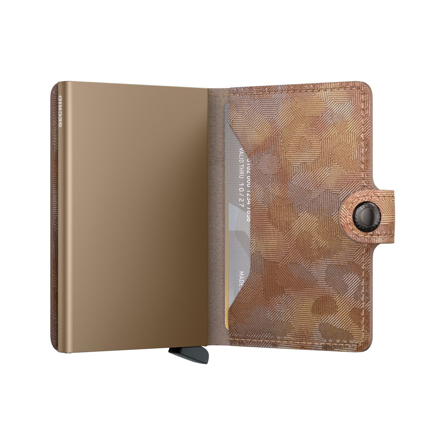 Bruine SECRID Portemonnee MINIWALLET JUNGLE - large