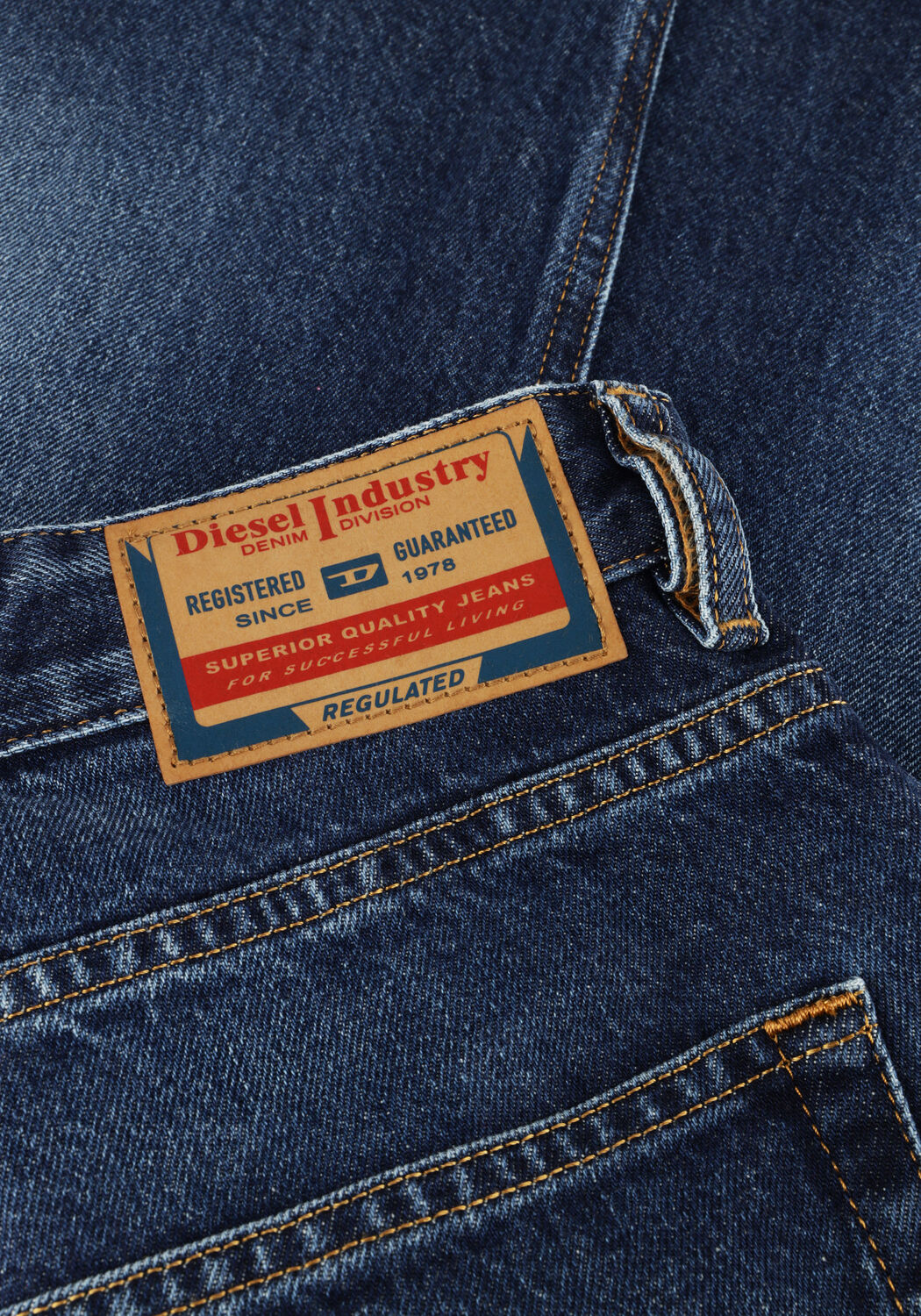 Lichtblauwe DIESEL Wide jeans 1996 D-SIRE - large