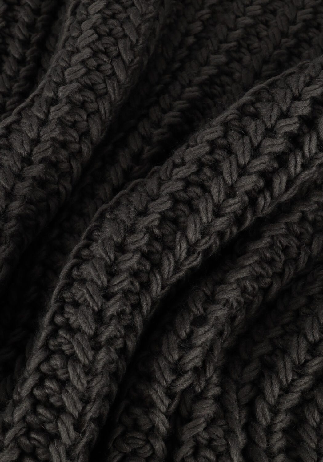 MY ESSENTIAL WARDROBE Pull AVA KNIT PULLOVER Gris fonc&eacute; - large