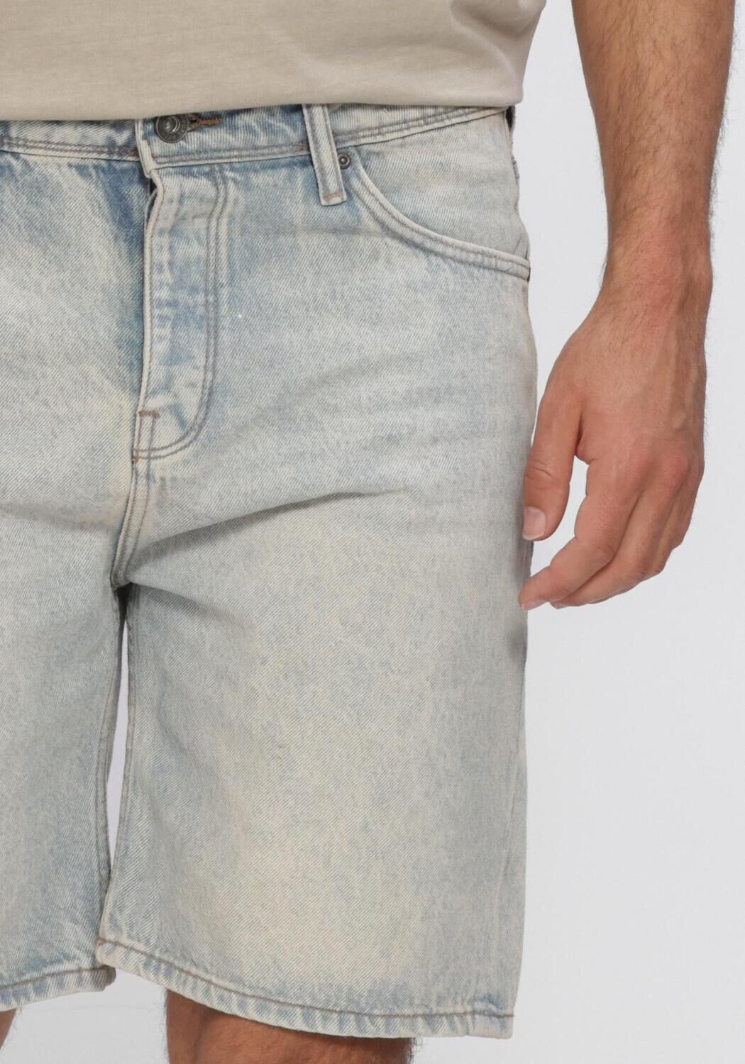 Blauwe PURE PATH Jeans THE OWEN REGULAR FIT SHORT - large