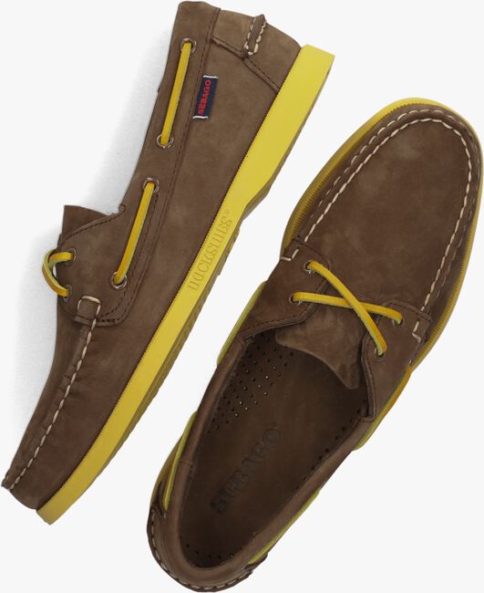 SEBAGO DOCKSIDES Chaussures à lacets en marron - large