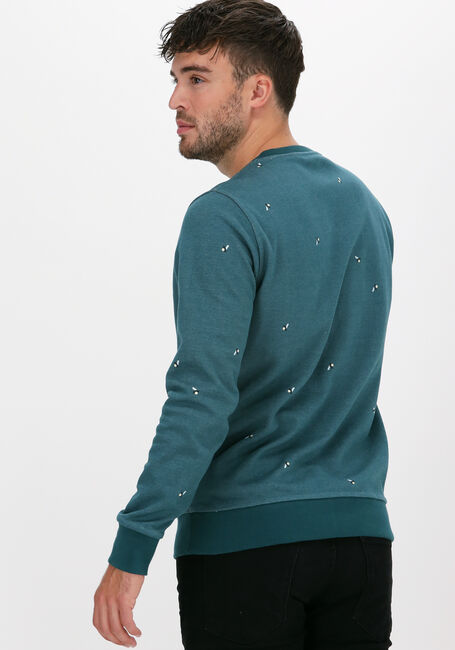 Groene KULTIVATE Sweater SW NEW REVERSED - large