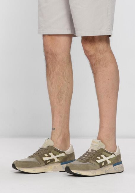 PREMIATA Baskets basses MICK en vert - large
