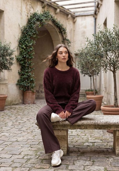 HARPER & YVE Pantalon large ANNA-PA en marron - large