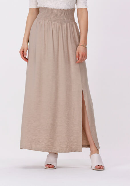 Beige ANOTHER LABEL Maxirok FLEUR SKIRT - large