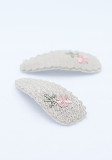 LIL' ATELIER NMFACC-OLALA 2P HAIR CLIPS LIL Accessoires pour cheveux en beige - large