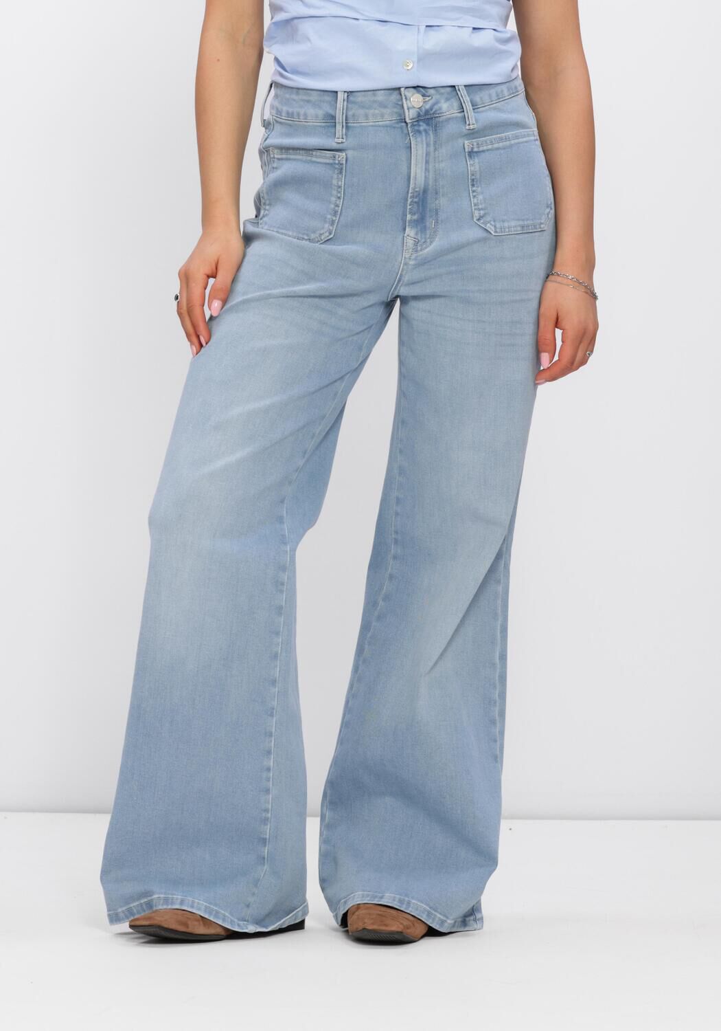 NUKUS Pantalon SCARLET PANTS Bleu clair - large