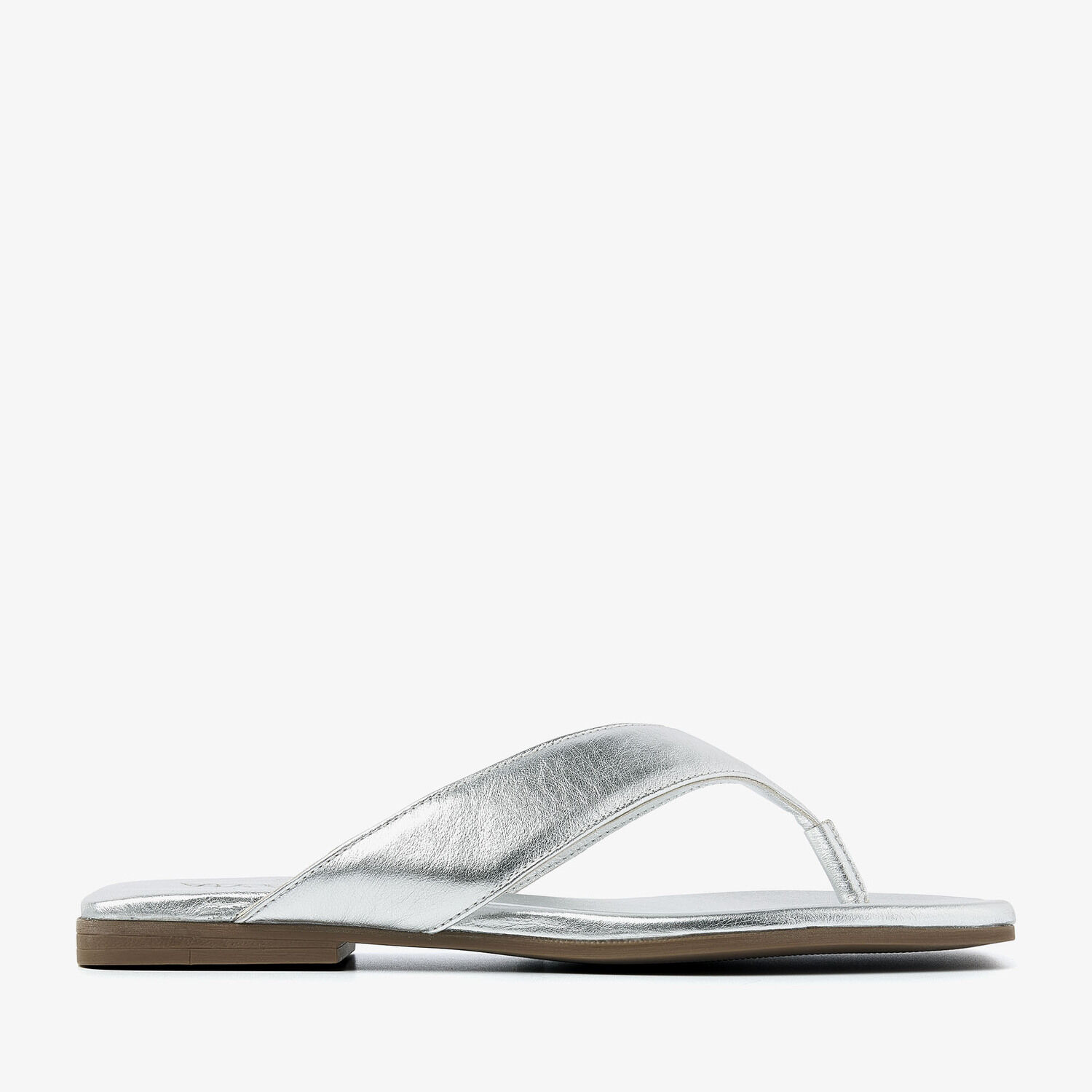 Zilveren VIA VAI Slippers KIKI BERRY - medium