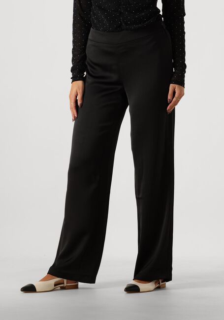 NEO NOIR Pantalon DEBRA HEAVY SATEEN PANTS en noir - large