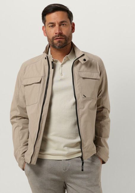 VANGUARD Jack SHORT JACKET MECH COTTON RACECHASE en beige - large