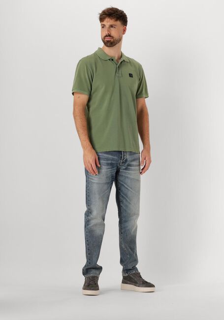 Groene BUTCHER OF BLUE Polo ARMY PIQUE POLO - large