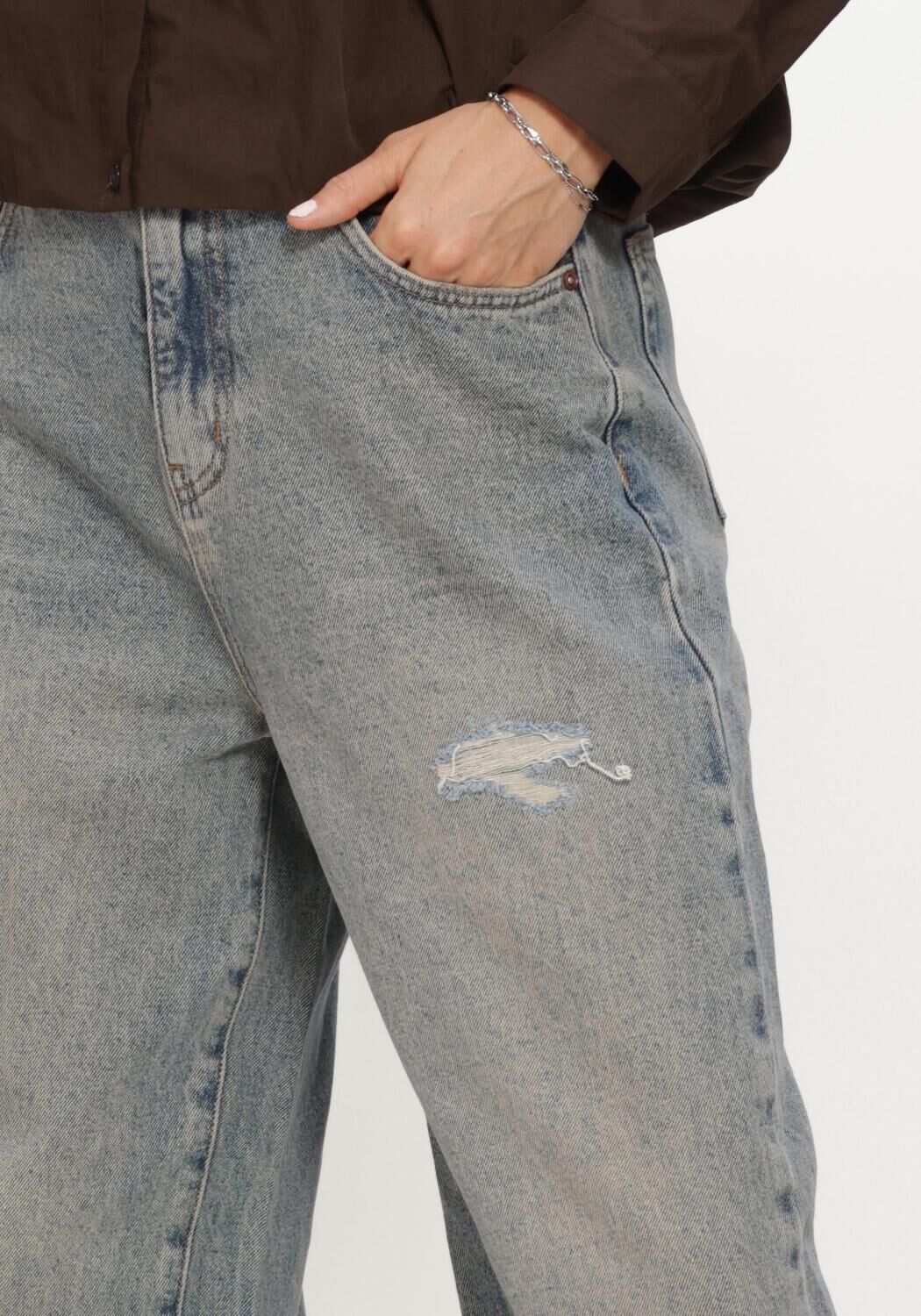 Lichtblauwe CIRCLE OF TRUST Wide jeans FALLON DNM - large