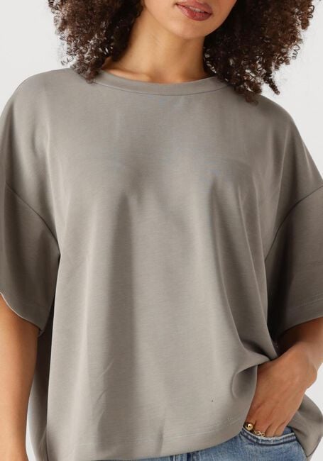 MY ESSENTIAL WARDROBE T-shirt HELLEMW EMB BOXY TEE en gris - large