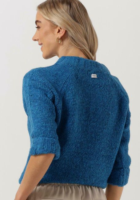 PENN & INK Pull PULLOVER 3/4 en bleu - large