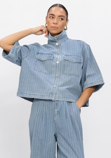 GRACE & MILA Veste en jean SS2617014 Bleu clair - large