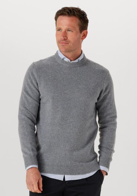 PROFUOMO Pull PULLOVER CREW NECK WOOLBLEND en gris - large