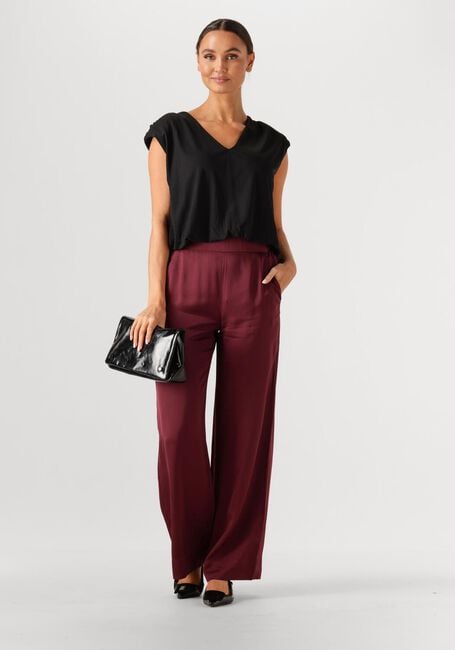 Zwarte SELECTED WOMEN Top SLFMIRA SS TOP - large