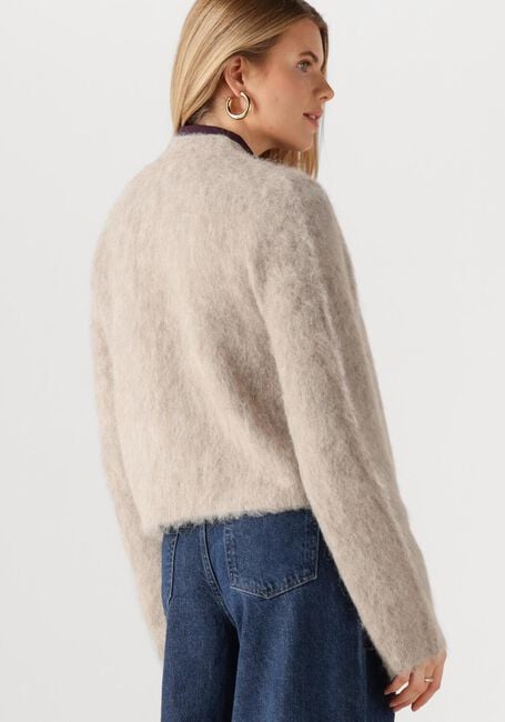 Beige SECOND FEMALE Vest KARLA KNIT CARDIGAN - large