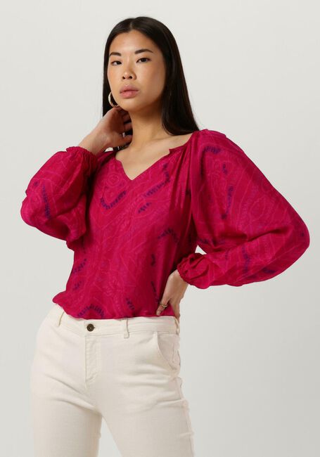 Roze SISSEL EDELBO  JAKARTA SILK BLOUSE - large