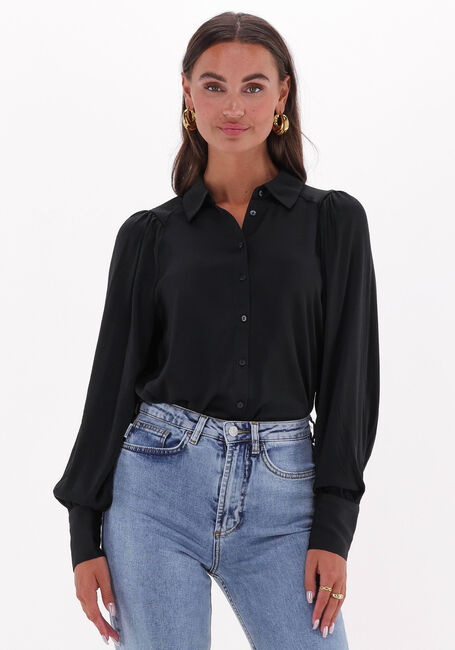 Zwarte MSCH COPENHAGEN  MALUCA SHIRT - large