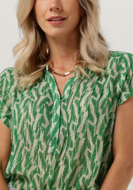 LOLLYS LAUNDRY HEATHER TOP Blouses en vert - large